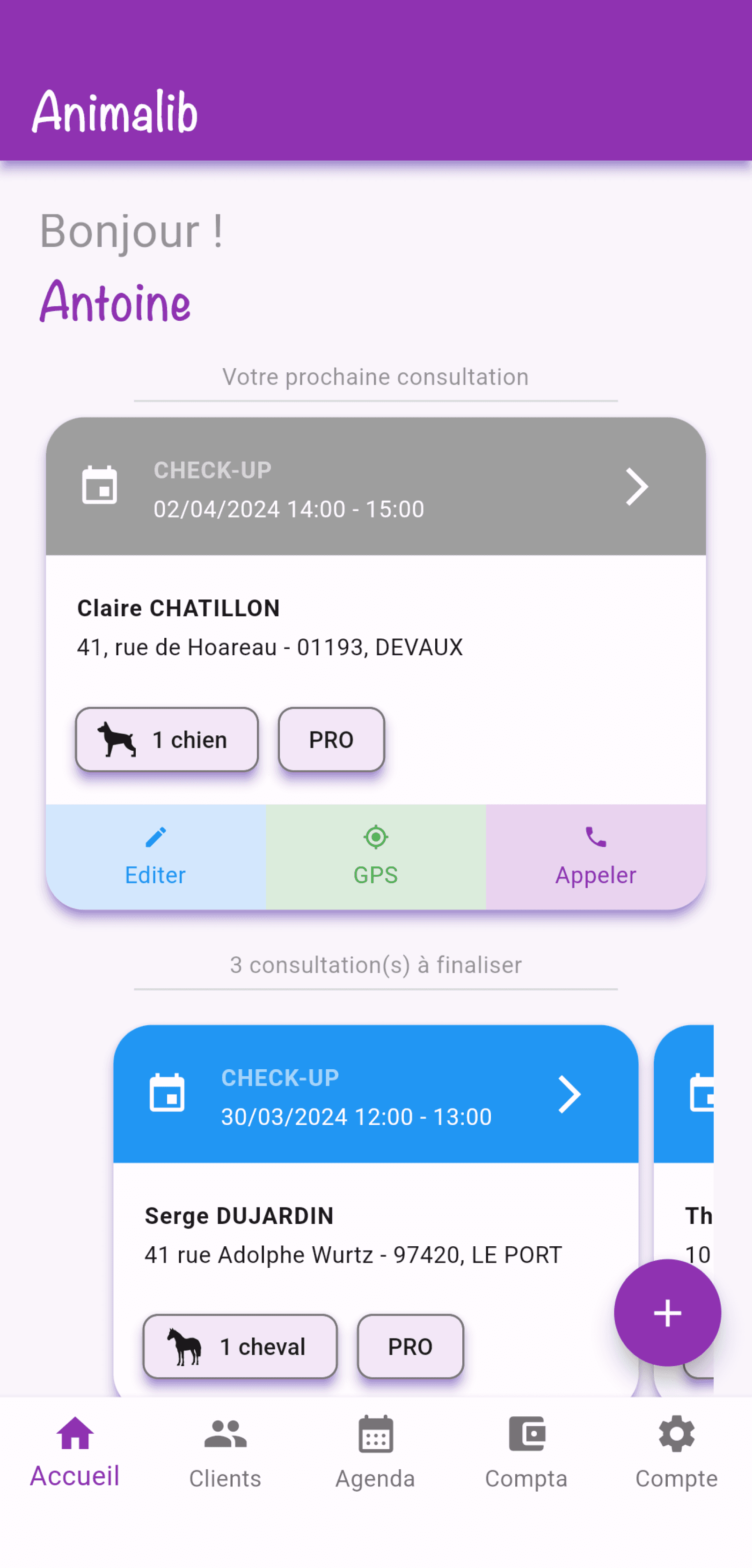 Animalib App Screenshot